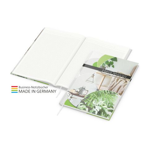 Note-Book green+blue A4 | ohne Werbeanbringung | Natura Recycling