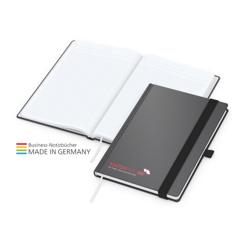 Vision-Book White x.press anthrazit | A5 | 3-farbiger Siebdruck-Digital
