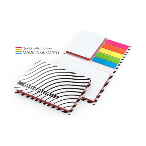 Budapest White Bestseller mit Standard-Farbschnitt 4C-Quality | rot | gloss