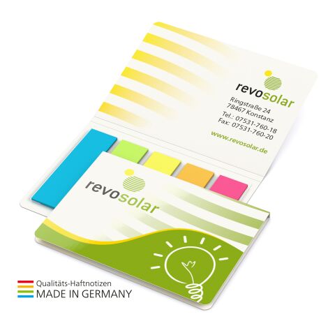 Memo-Card Papiermarker green+blue Nicht verfügbar | 4C-Quality | 4C-Quality