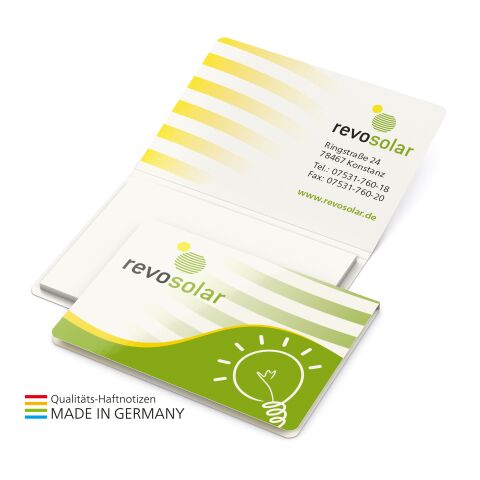 Memo-Card Haftnotiz green+blue Nicht verfügbar | 4C-Quality | 4C-Quality