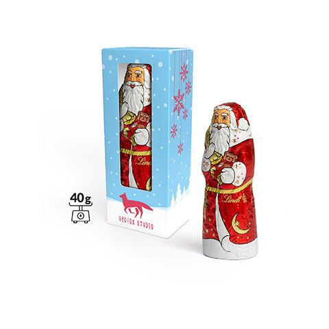 Lindt Schoko Nikolaus in Werbekartonage ohne Werbeanbringung | 40 g