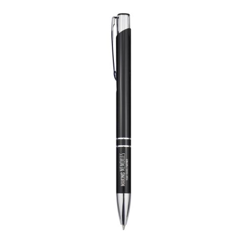 Moneta Kugelschreiber aus recyceltem Aluminium schwarz | ohne Werbeanbringung | Nicht verfügbar | Nicht verfügbar
