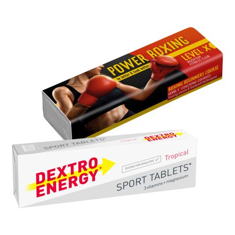 DEXTRO ENERGY* Stange - Tropical SPORT 3 Vitamine &amp; Magnesium Digital- oder Offsetdruck