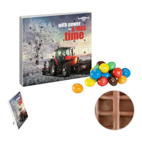 reinpapier® Mini-Adventskalender mit M&amp;M&#039;S® Crispy ohne Werbeanbringung