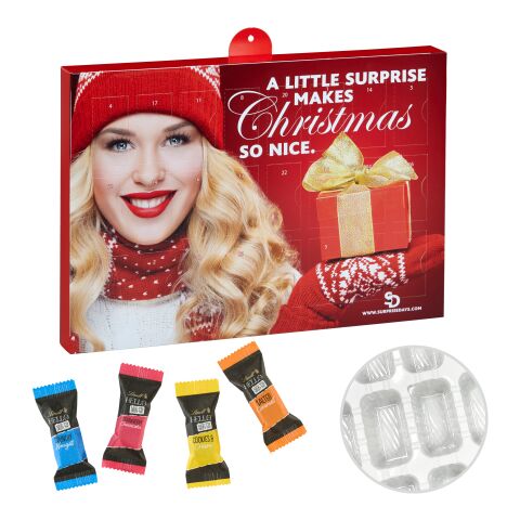 Premium Präsent-Adventskalender mit Hello Mini Stick Mix ohne Werbeanbringung