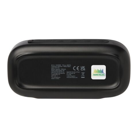 Stark 2.0 Bluetooth® Lautsprecher aus recyceltem Kunststoff, 5W, IPX5 Standard | schwarz | ohne Werbeanbringung | Nicht verfügbar | Nicht verfügbar