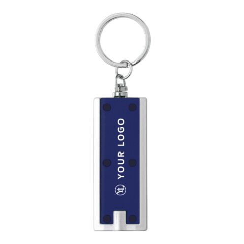 Schlüsselanhänger &#039;Key Largo&#039; aus Kunststoff Silber | ohne Werbeanbringung | Nicht verfügbar | Nicht verfügbar