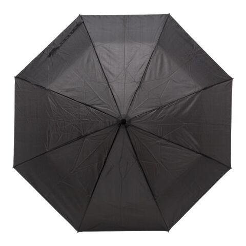 Regenschirm &#039;Lauren&#039; aus Pongee-Seide Schwarz | ohne Werbeanbringung | Nicht verfügbar | Nicht verfügbar