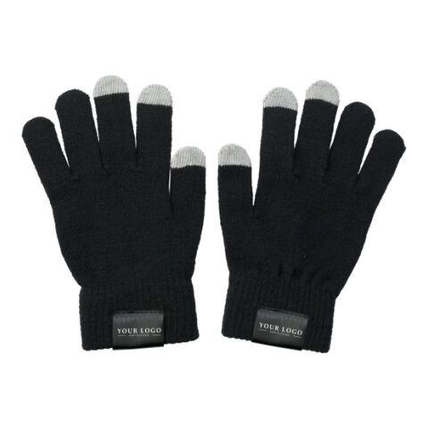 Handschuhe &#039;Touch&#039; aus Acryl Schwarz | ohne Werbeanbringung | Nicht verfügbar | Nicht verfügbar