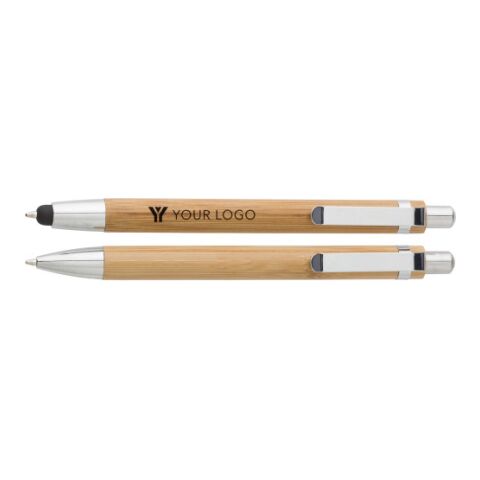 Kugelschreiber-Set &#039;Bamboo&#039; aus Bambus Braun | ohne Werbeanbringung | Nicht verfügbar | Nicht verfügbar