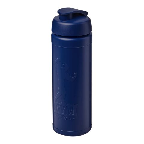 Baseline Rise 750 ml Sportflasche mit Klappdeckel mittelblau-mittelblau | ohne Werbeanbringung | Nicht verfügbar | Nicht verfügbar