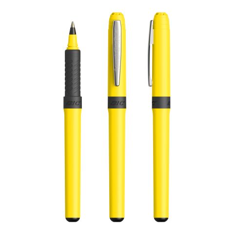 BIC Grip Roller Gelb-hellgrau | schwarze Tinte | ohne Werbeanbringung | Nicht verfügbar | Nicht verfügbar