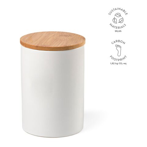 Munch 1000 Vorratsbehälter Keramik 980 ml Weiß | 980 ml | ohne Werbeanbringung