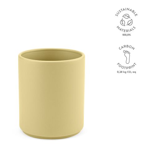 Tiber 250 Tasse Keramik 240 ml  Gelb | 240 ml | ohne Werbeanbringung