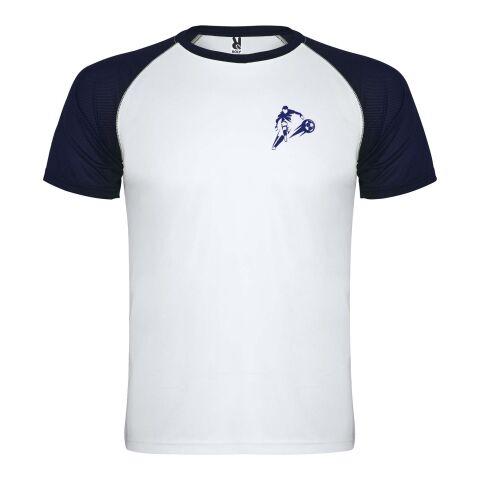 Indianapolis Sport T-Shirt für Kinder Standard | weiß-Navy Blue | 4 | ohne Werbeanbringung | Nicht verfügbar | Nicht verfügbar | Nicht verfügbar