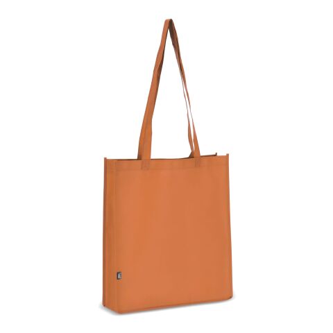 R-PET Tragetasche aus Non Woven 38 x 9 x 42cm 75g/m² Orange | ohne Werbeanbringung | Nicht verfügbar | Nicht verfügbar | Nicht verfügbar