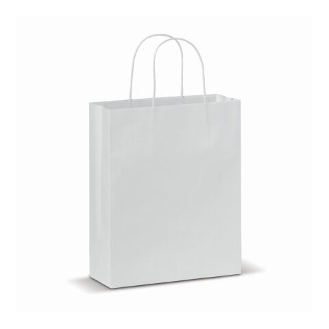 Kraftpapiertüte 90g/m² 22x10x31cm Weiss | ohne Werbeanbringung | Nicht verfügbar | Nicht verfügbar | Nicht verfügbar