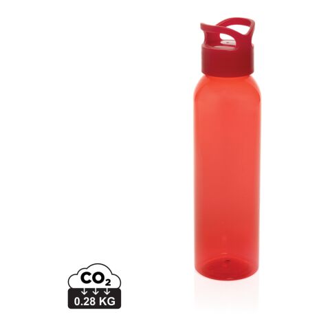 Oasis RCS recycelte PET Wasserflasche 650ml rot | ohne Werbeanbringung | Nicht verfügbar | Nicht verfügbar