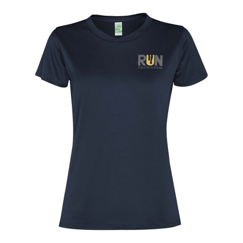 Slam Sport T-Shirt für Damen Navy Blue | S | ohne Werbeanbringung | Nicht verfügbar | Nicht verfügbar | Nicht verfügbar