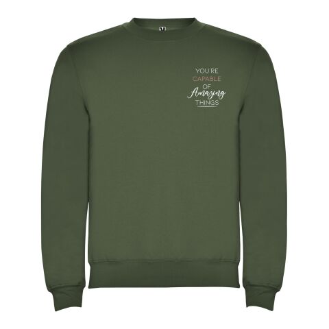 Clasica Sweatshirt mit Rundhalsausschnitt Unisex Standard | Venture Green | XL | ohne Werbeanbringung | Nicht verfügbar | Nicht verfügbar | Nicht verfügbar