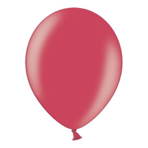 Großer Metallicballon - Umfang 175 (60 cm Ø) rot | ohne Werbeanbringung | ohne Werbeanbringung