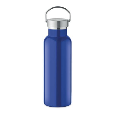 Doppelwandige Flasche 500 ml im Kannenlook blau | ohne Werbeanbringung | Nicht verfügbar | Nicht verfügbar | Nicht verfügbar