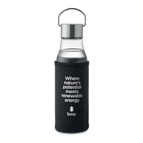 Glasflasche 500 ml mit Henkel transparent | ohne Werbeanbringung | Nicht verfügbar | Nicht verfügbar | Nicht verfügbar