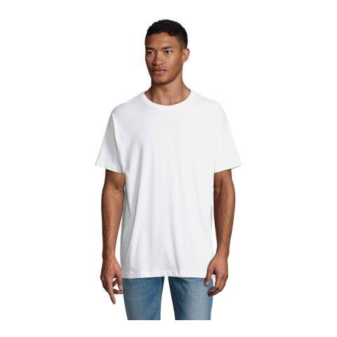 BOXY MEN T-SHIRT OVERSIZE Neon Sortiment | L | 1-farbiger Siebdruck | Rechter Arm | 100 mm x 70 mm | Nicht verfügbar