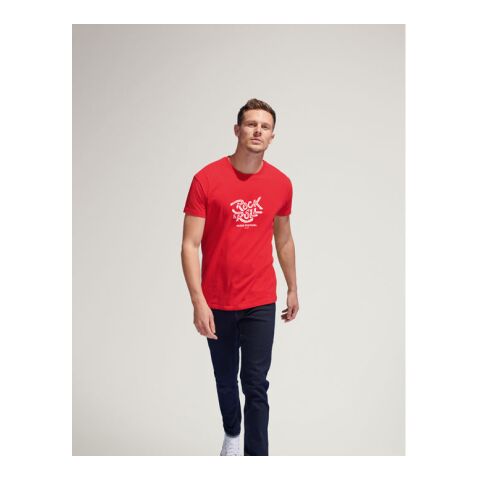 IMPERIAL MEN T-Shirt 190g apfelgrün | M | 1-color Siebdruck | Vorderseite | 280 mm x 420 mm | Nicht verfügbar